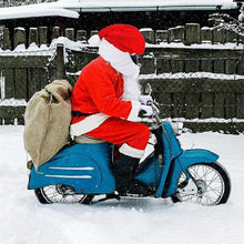 Afbeelding in Gallery-weergave laden, Santa Claus Motorfiets Helm Beschermer
