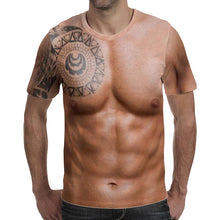 Afbeelding in Gallery-weergave laden, T-shirt met spiertattoo
