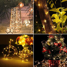 Afbeelding in Gallery-weergave laden, Kerst USB-afstandsbediening koperdraad lichtsnaar
