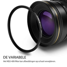 Afbeelding in Gallery-weergave laden, ND2-400 Neutrale Dichtheid Fader Variabele ND Filter
