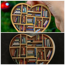 Afbeelding in Gallery-weergave laden, Boek Lovers Hart Ornament
