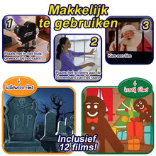 Afbeelding in Gallery-weergave laden, Halloween en Kerstmis Raamprojector
