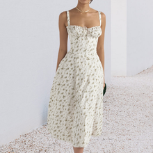 Afbeelding in Gallery-weergave laden, Carmen print bustier zonnejurk
