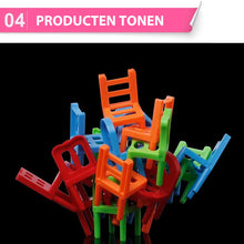 Afbeelding in Gallery-weergave laden, Stoelen Stapelen Toren Evenwichtsspel
