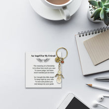 Afbeelding in Gallery-weergave laden, Beschermengel sleutelhanger - beste vriend cadeau
