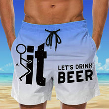 Afbeelding in Gallery-weergave laden, Hawaii-strandshort voor heren
