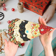 Afbeelding in Gallery-weergave laden, Handgemaakte Kerstboom Quilting Set
