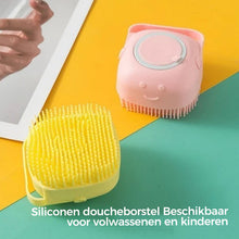 Afbeelding in Gallery-weergave laden, Siliconen badmassage zachte borstel
