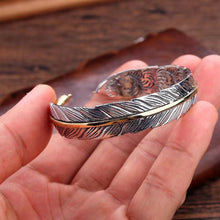 Afbeelding in Gallery-weergave laden, Vintage veren armband
