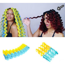 Afbeelding in Gallery-weergave laden, DIY Curl Formers Water Ripple Hair Divider- 12 Pcs
