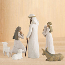Afbeelding in Gallery-weergave laden, Willow Tree Nativity Figurines 6 PCs Resin Easter Ornament
