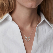 Afbeelding in Gallery-weergave laden, Twee harten Infinity ketting
