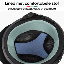 Afbeelding in Gallery-weergave laden, Motorfiets Harley PU-helm met bril
