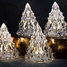 Afbeelding in Gallery-weergave laden, Mini LED Kristallen Kerstboom Nachtlampje
