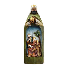 Afbeelding in Gallery-weergave laden, Kerststal met drie wijzen
