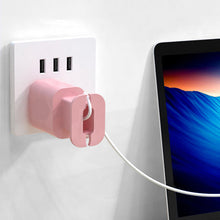 Afbeelding in Gallery-weergave laden, 2 in 1 siliconen oplader beschermer
