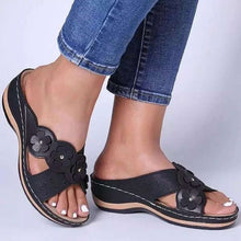 Afbeelding in Gallery-weergave laden, Sandalen met plateauzool in effen kleur
