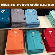 Afbeelding in Gallery-weergave laden, Geborduurd herenpoloshirt
