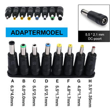 Afbeelding in Gallery-weergave laden, 8-in-1 universele gelijkstroom adapter
