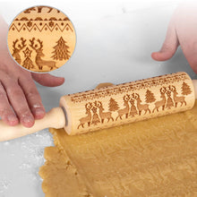 Afbeelding in Gallery-weergave laden, 🍪Kerst houten deegrollers
