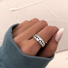 Afbeelding in Gallery-weergave laden, Retro Ster &amp; Maan roterende ring
