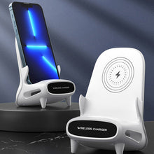 Afbeelding in Gallery-weergave laden, Desktop mobiele telefoonhouder draadloos opladen
