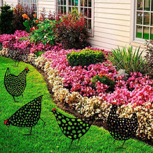 Afbeelding in Gallery-weergave laden, Gesimuleerd kippenornament voor de tuin

