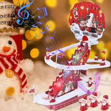 Afbeelding in Gallery-weergave laden, Elektrisch Santa Claus Track Glij speelgoed
