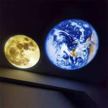 Afbeelding in Gallery-weergave laden, Maan Aarde Projectie LED Lamp
