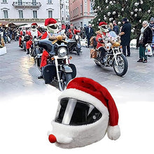 Afbeelding in Gallery-weergave laden, Santa Claus Motorfiets Helm Beschermer
