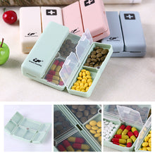 Afbeelding in Gallery-weergave laden, Draagbare magnetische pillendoos met 7 compartimenten
