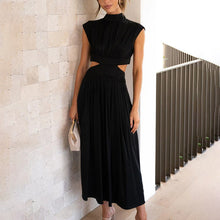 Afbeelding in Gallery-weergave laden, Cutout at the waist vacation midi dress
