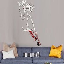 Afbeelding in Gallery-weergave laden, 3D acryl galopperend paard wanddecoratie
