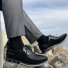 Afbeelding in Gallery-weergave laden, Fangge Britse zakelijke casual herenschoenen
