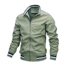 Afbeelding in Gallery-weergave laden, Casual jack voor heren in effen kleur
