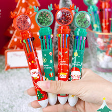 Afbeelding in Gallery-weergave laden, Kerst Balpen met 10 Kleuren
