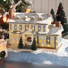 Afbeelding in Gallery-weergave laden, Kerstvakantie verlichte gebouwde decoratie
