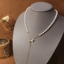 Afbeelding in Gallery-weergave laden, Verstelbare ketting met vlinderparel
