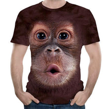 Afbeelding in Gallery-weergave laden, Grappig Gorilla 3D T-shirt
