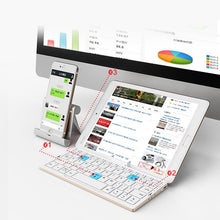 Afbeelding in Gallery-weergave laden, Bluetooth opvouwbaar toetsenbord
