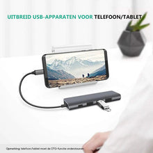 Afbeelding in Gallery-weergave laden, Type-C uitbreidingshub
