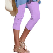 Afbeelding in Gallery-weergave laden, Effen casual legging voor dames
