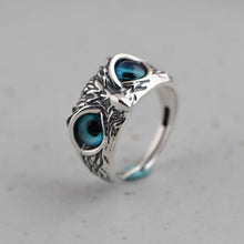 Afbeelding in Gallery-weergave laden, Demon Eye Uil Ring Verstelbaar
