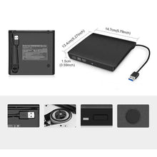 Afbeelding in Gallery-weergave laden, Externe USB-cd-drive
