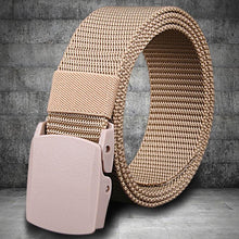 Afbeelding in Gallery-weergave laden, Niet-metalen niet-magnetische nylon riem met gesp
