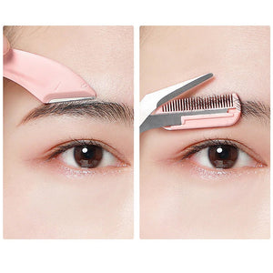 Wenkbrauw trimmer set