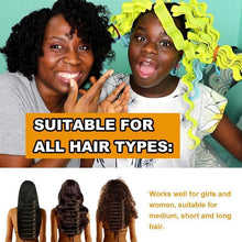 Afbeelding in Gallery-weergave laden, DIY Curl Formers Water Ripple Hair Divider- 12 Pcs
