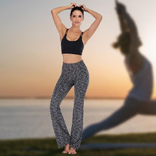 Afbeelding in Gallery-weergave laden, Yoga broeken met hoge taille en uitlopende pijpen voor dames
