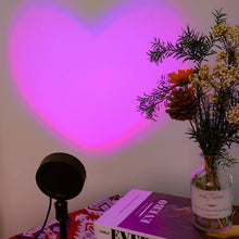 Afbeelding in Gallery-weergave laden, Hartvormige zonsondergang lamp
