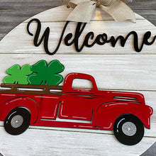 Afbeelding in Gallery-weergave laden, Verwisselbaar vintage welkomst bord
